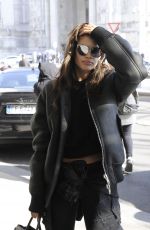 SARA SAMPAIO Out and About in Milan 02/21//2017