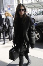 SARA SAMPAIO Out and About in Milan 02/21//2017