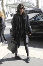 SARA SAMPAIO Out and About in Milan 02/21//2017