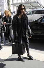 SARA SAMPAIO Out and About in Milan 02/21//2017