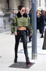 SARA SAMPAIO Out in Milan 02/22/2017