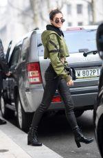 SARA SAMPAIO Out in Milan 02/22/2017