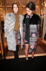SARAH-ANN MACKLIN and ROSANNA FALCONER at Furla Store Launch Party in London 02/02/2017