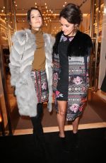 SARAH-ANN MACKLIN and ROSANNA FALCONER at Furla Store Launch Party in London 02/02/2017