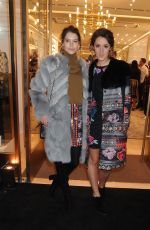 SARAH-ANN MACKLIN and ROSANNA FALCONER at Furla Store Launch Party in London 02/02/2017