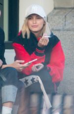 SARAH ELLEN Out Smoking in New York 02/18/2017