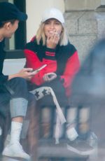 SARAH ELLEN Out Smoking in New York 02/18/2017