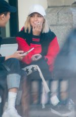 SARAH ELLEN Out Smoking in New York 02/18/2017