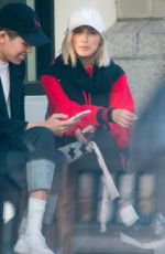 SARAH ELLEN Out Smoking in New York 02/18/2017