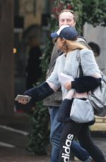 SARAH-JANE CRAWFORD Out in London 02/08/2017
