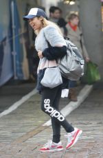 SARAH-JANE CRAWFORD Out in London 02/08/2017