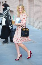 SARAH MICHELLE GELLARE Leaves The View in New York 02/06/2017