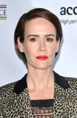 SARAH PAULSON at 12th Annual Oscar Wilde Awards in Santa Monica 02/23/2017