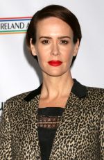 SARAH PAULSON at 12th Annual Oscar Wilde Awards in Santa Monica 02/23/2017