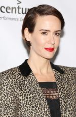 SARAH PAULSON at 12th Annual Oscar Wilde Awards in Santa Monica 02/23/2017