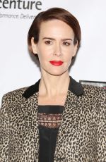 SARAH PAULSON at 12th Annual Oscar Wilde Awards in Santa Monica 02/23/2017
