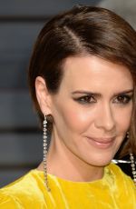 SARAH PAULSON at 2017 Vanity Fair Oscar Party in Beverly Hills 02/26/2017
