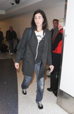 SARAH SILVERMAN at LAX Airport in Los Angeles 02/07/2017
