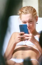 SARAH SNYDER in Bikini at a Pool in Miami 02/20/2017