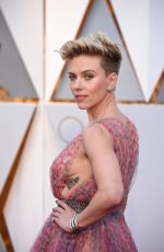 SCARLETT JOHANSSON at 89th Annual Academy Awards in Hollywood 02/26/2017