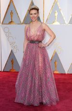 SCARLETT JOHANSSON at 89th Annual Academy Awards in Hollywood 02/26/2017