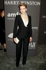 SCARLETT JOHANSSON at AMFAR 2017 New York Gala 02/08/2017