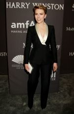 SCARLETT JOHANSSON at AMFAR 2017 New York Gala 02/08/2017