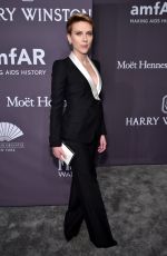 SCARLETT JOHANSSON at AMFAR 2017 New York Gala 02/08/2017