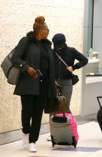 SCARLETT JOHANSSON at JFK Airport in New York - 02/07/2017