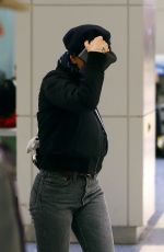 SCARLETT JOHANSSON at JFK Airport in New York - 02/07/2017