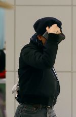 SCARLETT JOHANSSON at JFK Airport in New York - 02/07/2017