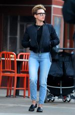 SCARLETT JOHANSSON Out and About in New York 02/22/2017