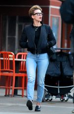SCARLETT JOHANSSON Out and About in New York 02/22/2017