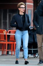 SCARLETT JOHANSSON Out and About in New York 02/22/2017