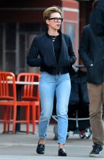 SCARLETT JOHANSSON Out and About in New York 02/22/2017