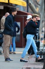 SCARLETT JOHANSSON Out and About in New York 02/22/2017