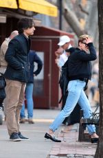 SCARLETT JOHANSSON Out and About in New York 02/22/2017