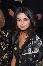 SELENA GOMEZ at Coach Fashion Show at New York Fashion Week 02/14/2017