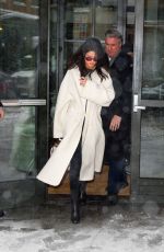 SELENA GOMEZ Leaves Her Hotel in New York 02/09/2017