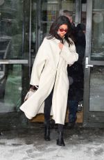 SELENA GOMEZ Leaves Her Hotel in New York 02/09/2017