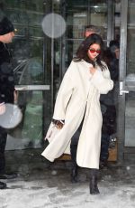 SELENA GOMEZ Leaves Her Hotel in New York 02/09/2017