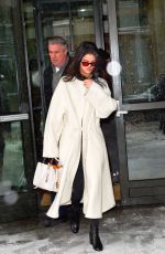 SELENA GOMEZ Leaves Her Hotel in New York 02/09/2017