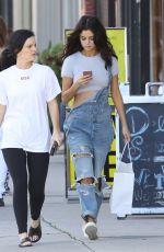 SELENA GOMEZ Leaves Sara