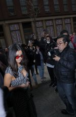SELENA GOMEZ Night Out in New York 02/08/2017