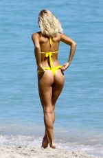 SELENA WEBER and J LYNNE in Bikinis at a Beach in Miami 02/24/2017