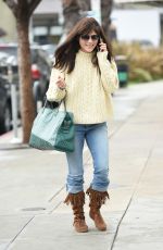 SELMA BLAIR Out and About in Los angeles 02/03/2017