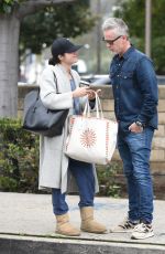 SELMA BLAIR Out for Coffee in Los Angeles 01/10/2017