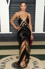 SHANINA SHAIK at 2017 Vanity Fair Oscar Party in Beverly Hills 02/26/2017