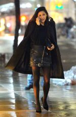 SHAY MITCHELL Out and About in New York 02/12/2017