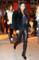 SHAY MITCHELL Out for Dinner in New York 02/15/2017